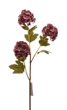 Cargar imagen en el visor de la galería, VARA HORTENSIA EN BOLA MORADO
