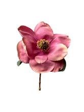 Cargar imagen en el visor de la galería, MAGNOLIA MEDIANA ROSA Y HOJAS 74 CM
