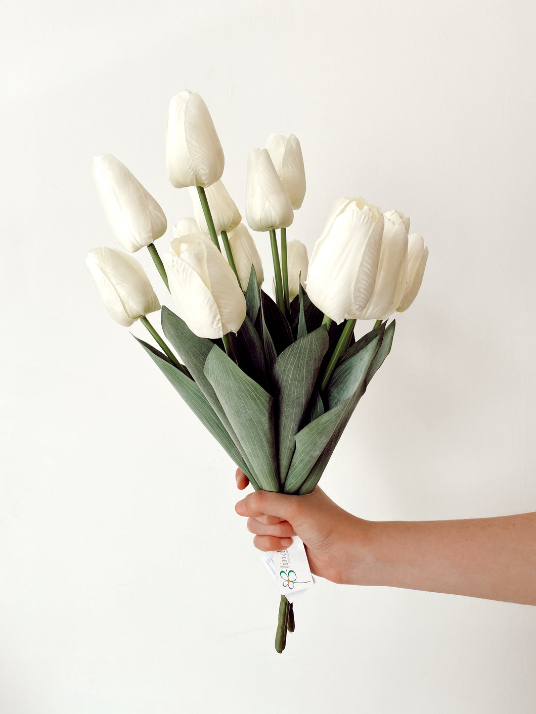 BOUQUET TULIPANES BLANCOS